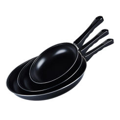 20/25/30cm Frying Pan Non-stick Mini Thick Steak Flat Pan Iron Pancake Egg Fryer Kitchen Cookware Tools