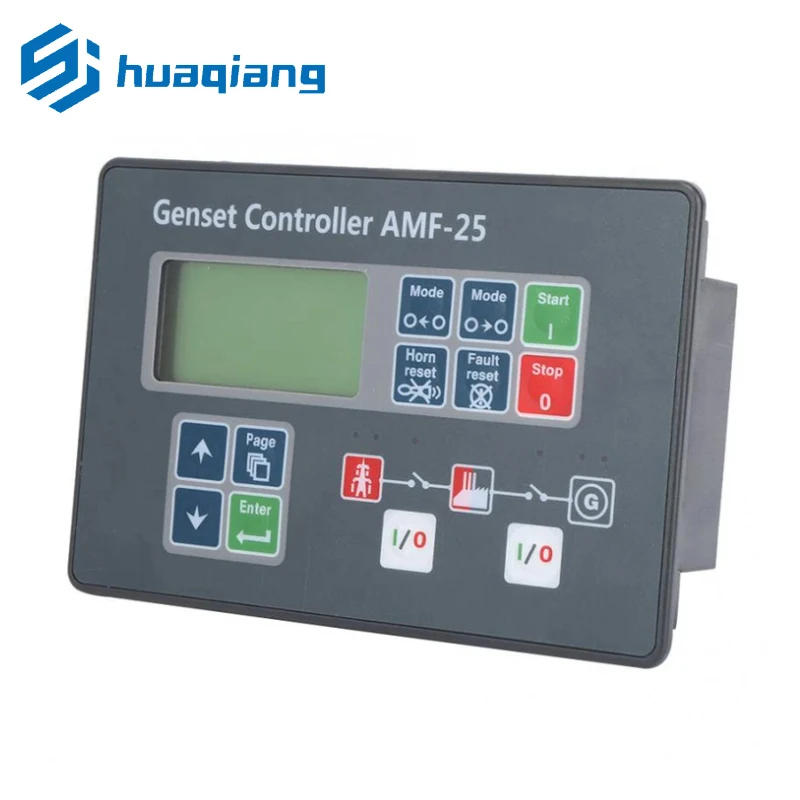 Description Picture 6 of itemAMF20 AMF25 ATS Diesel Generator Set Controller Compatible With Original AMF-20 AMF-25