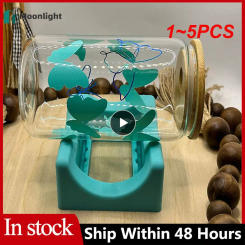 1~5PCS Small Silicone Mug Glass Cup Cradle with Builts-in Slot Tumbler Holder for Crafts Decals Small Tumbler Stand Cup Holder