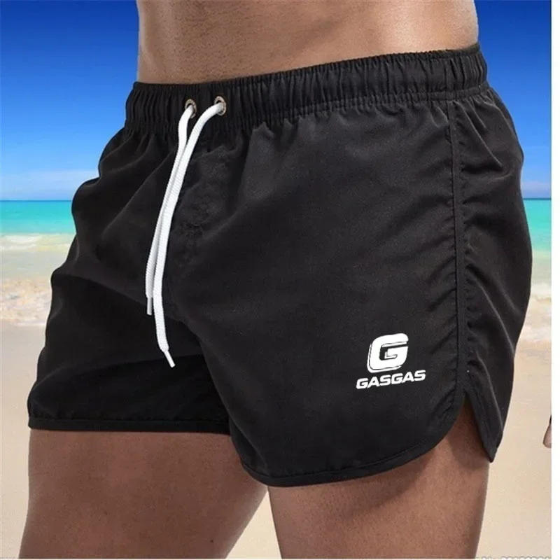Description Picture 5 of item2024 Gasgas Men Sport Beach Shorts Summer Light Pants Bag Loose Trainsuit Pants