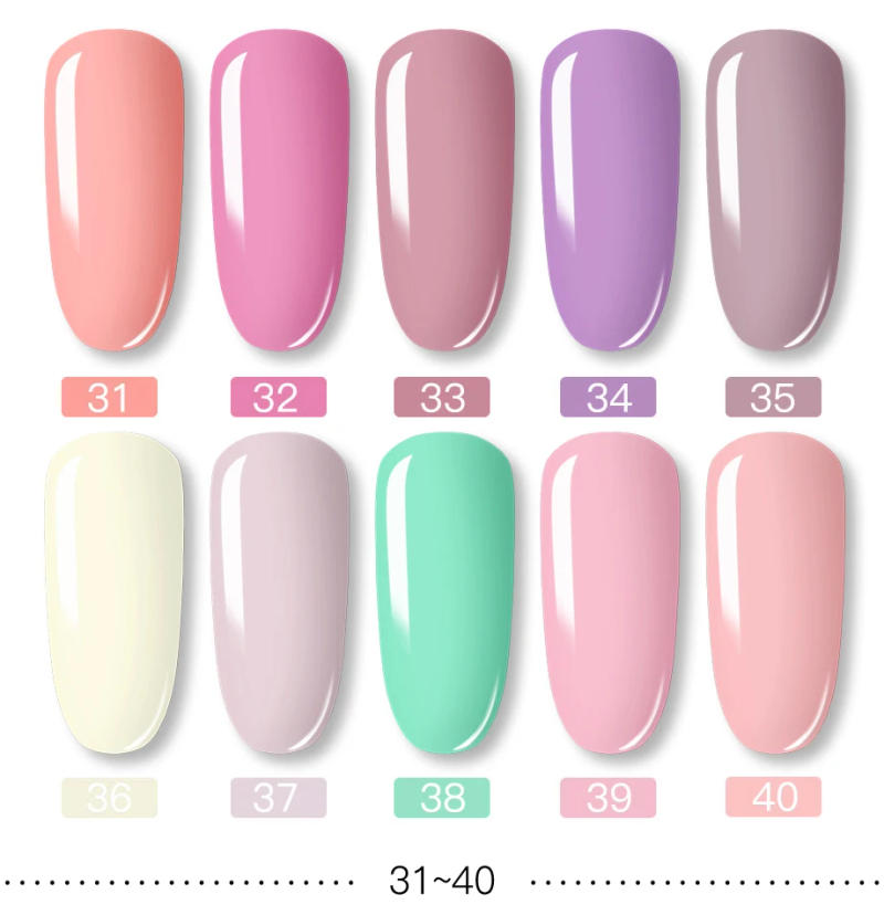 Description Picture 6 of itemROSALIND Neon Nail Gel Polish Luminous Grow In Dark Hybrid Varnish Semi Permanent Nail Art Design Top Base Coat Gel Nail Polish