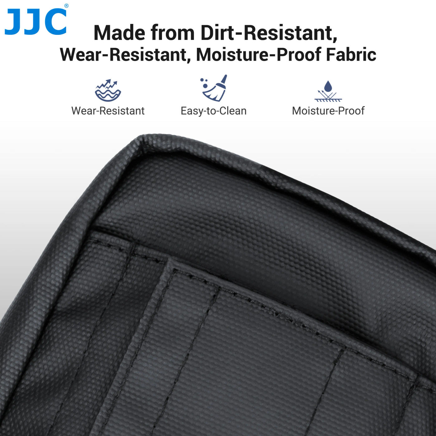 Description Picture 4 of itemJJC Backpack Strap Pouch Smartphone Action Camera Strap Pack Backpack Attachment Bag With Top hook for Outdoor Hikers