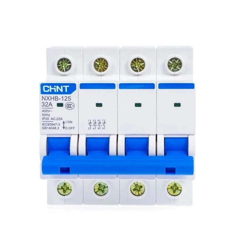 Description Picture 5 of itemCHNT CHINT NXHB-125 1P 2P 3P 4P Small Knife Circuit Breaker MCB