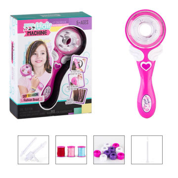 Electric DIY Hair Braider Automatic Twist Braiding Knitting Device Hair Styling Weave Toys for Girl Children Gift