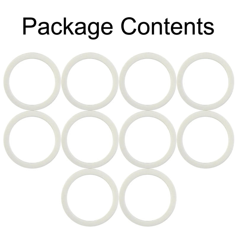 Description Picture 3 of item10Pcs Seal For IBC Cap Lid S60x6 PE-Foam Seal Ring Replacement Sealing O-rings White Garden Watering Rain Barrels Accessories