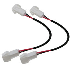 2-Piece EL4.5 2P Cable Converter Both Female-Female Connectors Male-Female Connectors for Kitchen Hood Cabinet Range Hood Lights