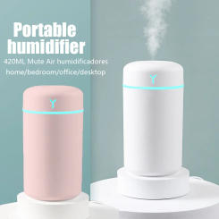Portable Air Humidifier Essential Aroma Oil humidificadores Home Car Cool Mist Sprayer Fragrance Purifier perfume Diffuser 420ML
