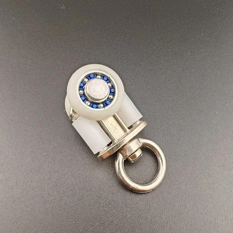 Description Picture 3 of item10pcs Old Style Curtain Track Metal Heavy-duty Pulley Bearing Wheel Guide Rail Accessory Bead Window Decoration Accessories