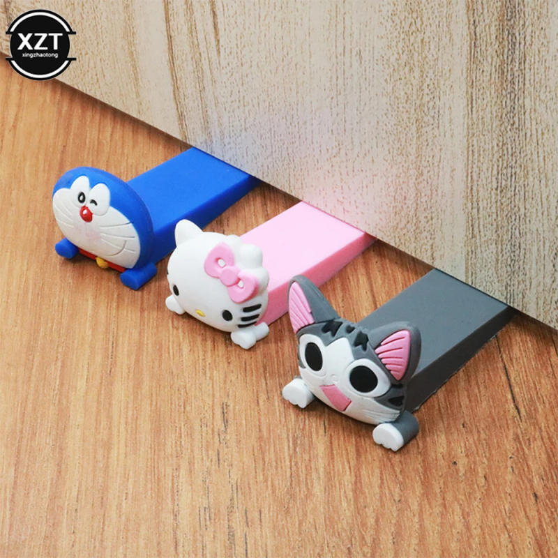 Description Picture 2 of itemCute Cartoon Silicone Stitch Door Stopper Cartoon Cute Creativity Door Stopper Anti-pinch Soft Rubber Door Barrier Party Gift ﻿