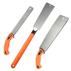 Hand Saw SK5 Japanese Saw 3-Edge Teeth 65 HRC Wood Cutter For Tenon Wood Bamboo Plastic Cutting Woodworking Tools Garden Pruning