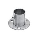 Y1UB Closet Rod Holder Socket Bracket Flange for Wardrobe Curtain Cloth Rod 16mm-32mm