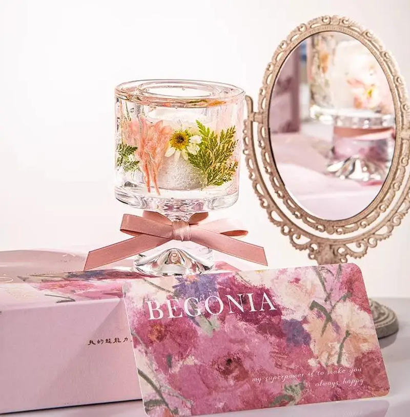 Description Picture 4 of itemAromatherapy Candle Gift Set Bedroom Pink Candle Birthday Gift