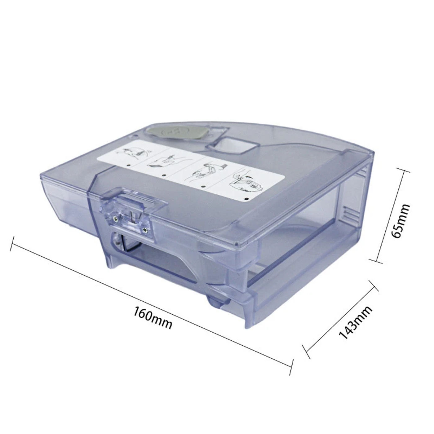 Description Picture 2 of item2 In 1 Water Tank Dust Box For Xiaomi Roborock Q7 Max Q7 Max+ T8 T8 Plus Sweeping Robot Vacuum Cleaner Parts Dustbin Filters