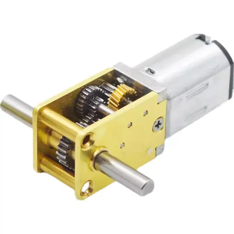 Description Picture 5 of itemDC3V 6V 12V N20-1218 Mini N20 Gear Motor Single/ Dual/ Long Shaft 4RPM-381RPM Slow Speed High Torque WormAll Metal gearbox Motor