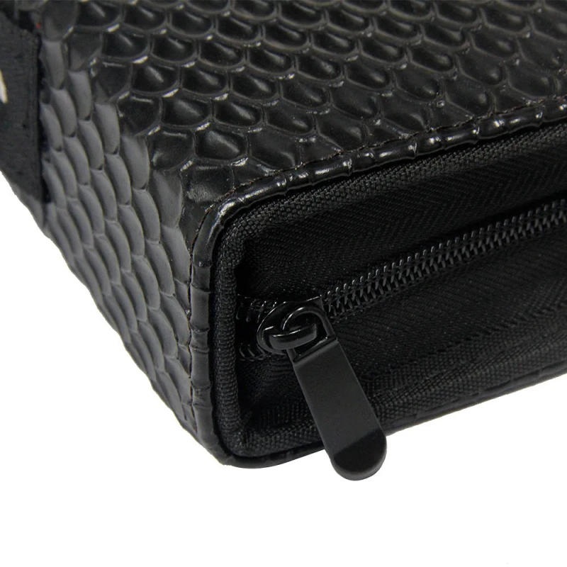 Description Picture 4 of itemDurable PU Leather Salon Hair Styling Cutting Scissors Shears Case Pouch Hair Scissors Holder Organizer Hair Combs Clips Storage