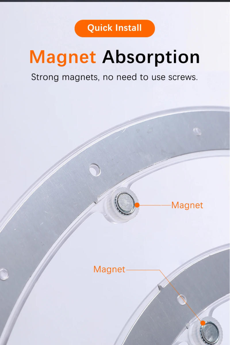 Description Picture 6 of itemCeiling Lamp LED Panel 220V Replacement LED Module 24W Light Panel Board 6000K/4000K Circular LED Module For Ceiling Fan Lights