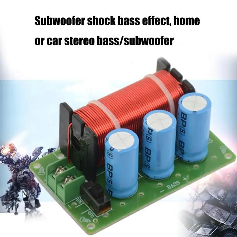 Description Picture 4 of itemG8DF Professional 200W Subwoofer Filter Board Low Bass Sound Frequency Divider Bass Separation WEAH-85