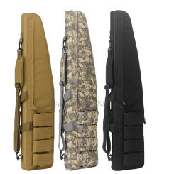 Tactical Heavy Duty Gear Long Gun Bag Hunting Holster Airsoft Accessories Molle Sniper Rifle Scope Gun Case with Pouches