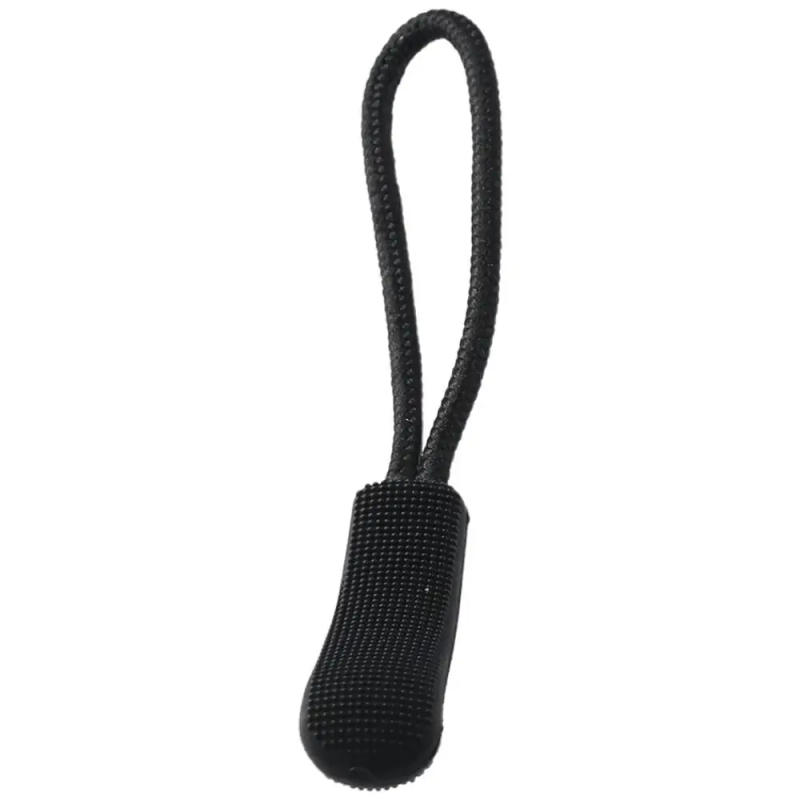 Description Picture 5 of item30Pcs Reflective Pull Tail Rope Black Plastic Zipper Rope Durable Easy to Use Pulling Rope for Clothing Luggage Shoes and Boot