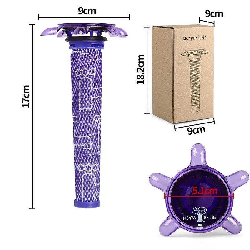 Description Picture 5 of itemFront Filter Element for Dyson Vacuum Cleaner, Vacuum Cleaner Accessories, New Filter Element, V7, V8