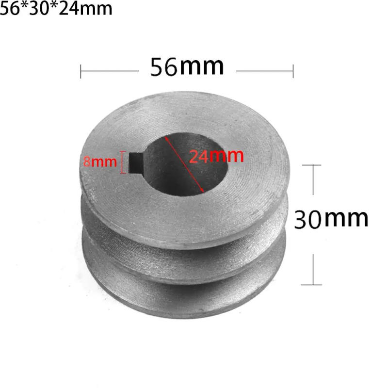 Description Picture 5 of itemV-Belt Pulley A Type Double Slot Pulley Motor Pulley Material Cast Iron Dia 50mm-100 Power Tool Replacement Accessories