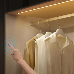 1M-5M LED Under Cabinet Light Touch Sensor Dimmable 5V USB COB LED Strip Kitchen Lamp For Home Closet Backlight Wardrobe Decor