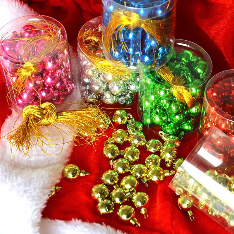 Description Picture 3 of item48pcs Christmas Xmas Tree Ball Bauble Hanging Home Party Ornament Decorate Trees Decoration Balls Party Hanging Pendant Navidad