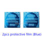 2pcs film blue