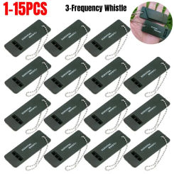 1-15PCS High Decibel Survival Whistle Portable Outdoor Multiple Audio Whistle Camping Emergency Hiking Accessories edc Tool