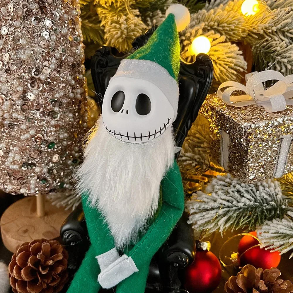 Description Picture 6 of itemHorror Night Long-Beard Elf Doll Green Ghost Doll 2024 Halloween Party Merry Christmas Party Decor 2025 Xmas Gifts Kids Favor