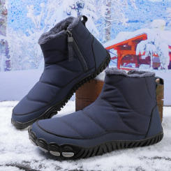 Winter Boots for Men Women Snow BareFoot Outdoor Non-slip Warm Fur Casual Sneakers Plus Size Ankle Boots Hiking Shoes