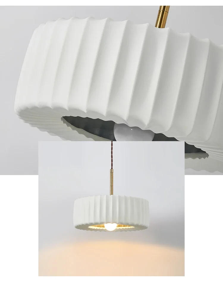 Description Picture 3 of itemNordic Minimalist Chandelier Dining Table Lighting Lamp Bar Island New Creative Original Design French Style Recommend Led Light