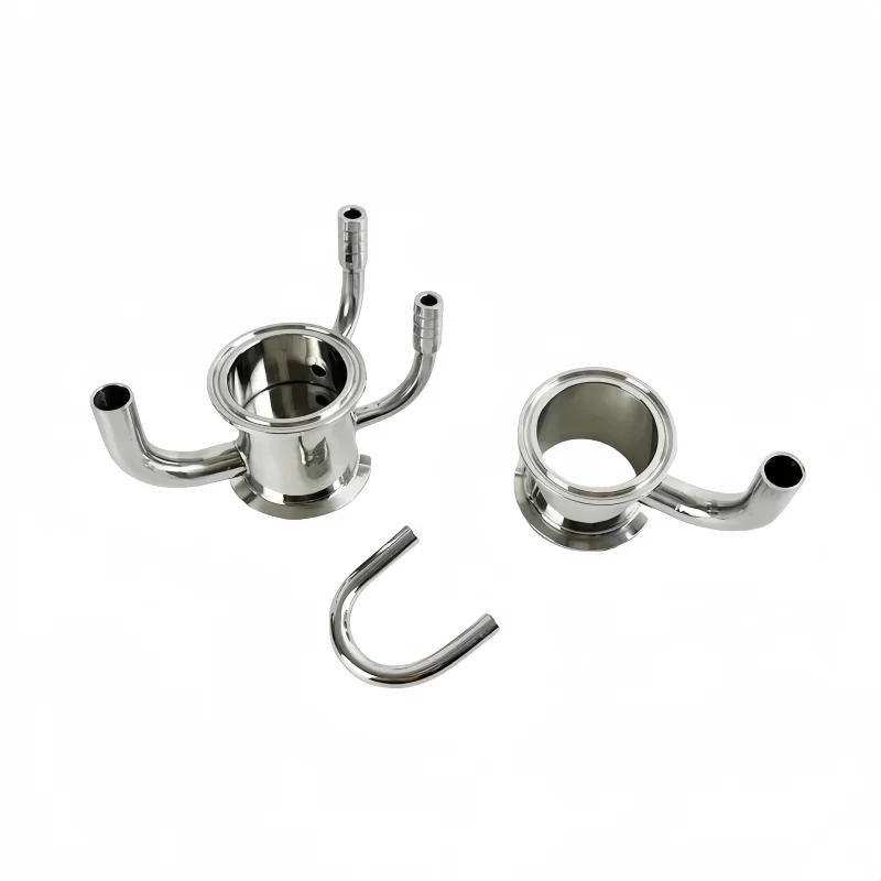 Description Picture 4 of item2"(51mm)OD64mm Soxhlet Extractor With Tri-clamps Or Hoses ,Stainless Steel 304 Rectification Accessories For Distillation