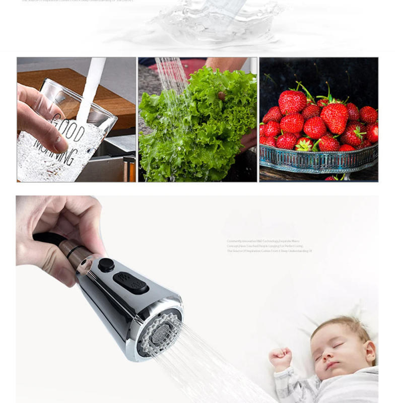 Description Picture 5 of itemUniversal G1/2 Kitchen Faucet Nozzle Sprayer Pull Out Shower Head Sink Tap Replacement Accessory For Home Renovation Aerator