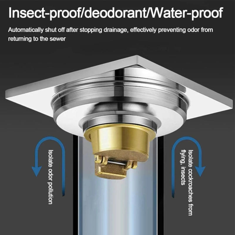 Description Picture 5 of itemLong Lasting Practical High Quality Floor Drain Sink Strainer Plug Shower Backflow Preventer Easy Installation Exquisite