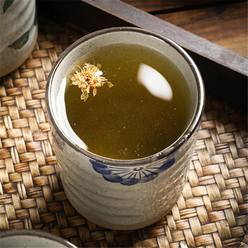 Description Picture 5 of itemCute Japanese Ceramics Water Cups Fashion Teacup Coffee Milk Beer Mug Restaurant Heat-insulated To-go Cups Table Decoration