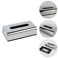 Car Desktop Tissue Box Paper Towel Dispenser Napkin Facial Container Case Plastic Tissues Plating