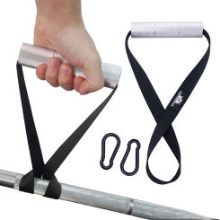Pull Up Resistance Bands Handle Aluminium Metal Grips for Cable Machine Workout T-bar Row Training Portable Home Gym Handles