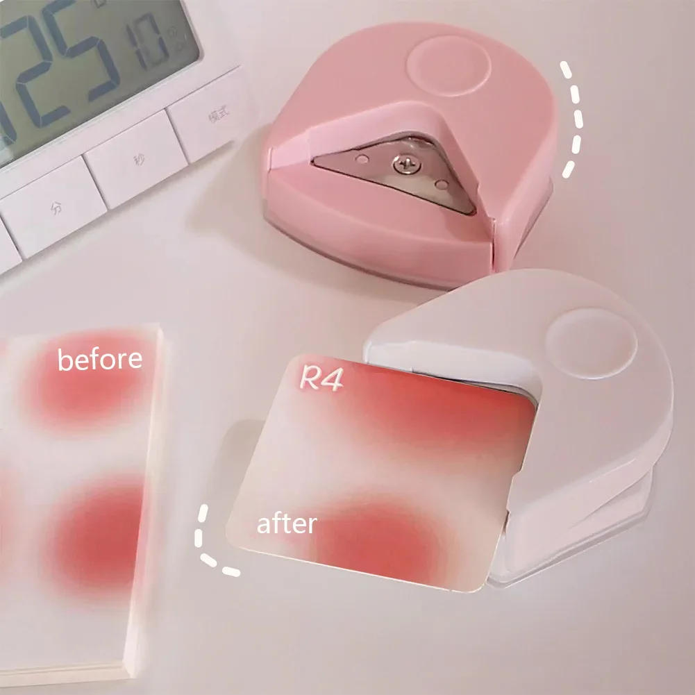 Description Picture 6 of item1Pcs R4 Corner Rounder Paper Cutter Paper Corner Edge Cutting Circle Shape Trimmer Papers Photos Card Circles Corner Cutter