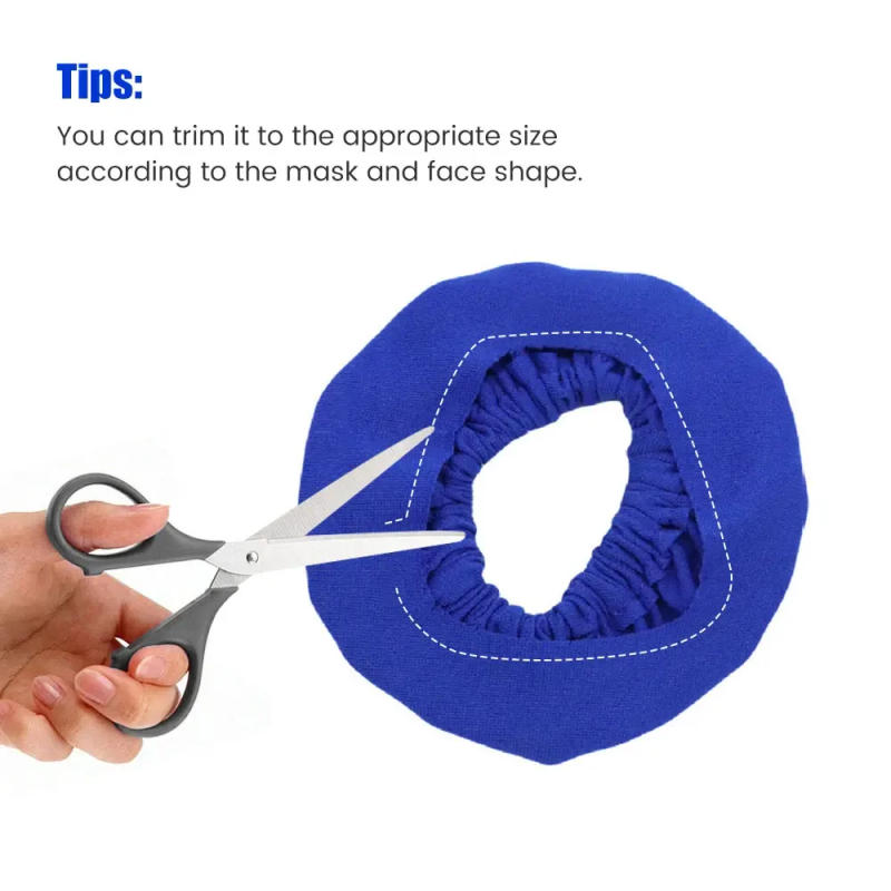 Description Picture 6 of itemCPAP Mask Liners Full Face Reusable Soft Mask Covers Reduce Air Leak Washable Cushion Cover Compatible with Most CPAP Masks