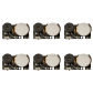 Black 6PCS