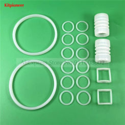 18 In 1 Sealing Rings Corrugated Sleeve H Shaped Gaskets Fittings Mixed Pack BQL Soft Serve Ice Cream Machines Parts Accessories