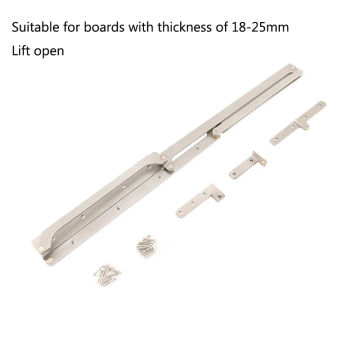 180° Folding Door Pure 304 Stainless Steel Hardware Accessories Flat Folding Door/Bi-folding Door Functional Parts Hardware Sets