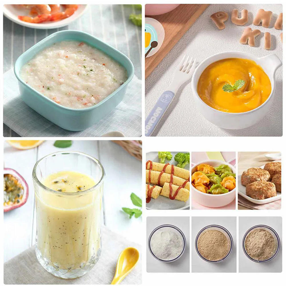 Description Picture 5 of itemMultifunctional Household Electric Mixer, Small Baby Food Processor, Juicer, Household Appliances