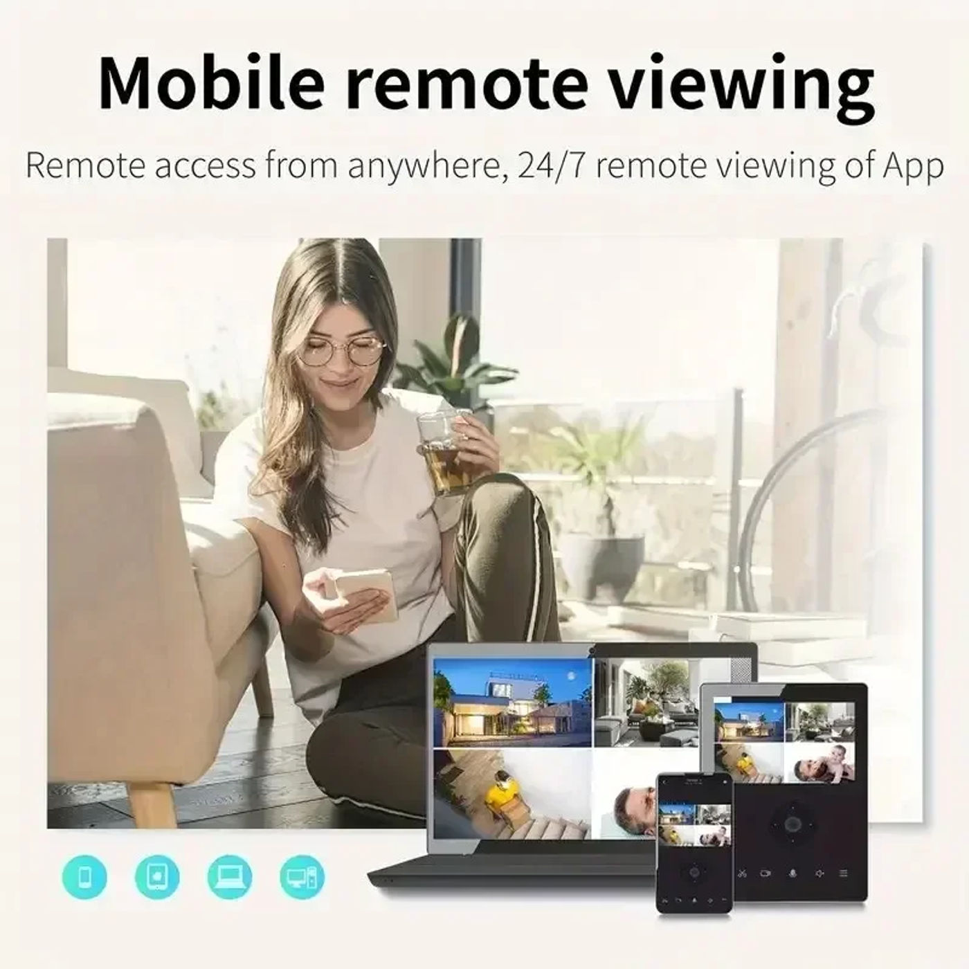 Description Picture 4 of itemXiaomi A9 Mini Camera 1080P HD WiFi Monitoring Security Protection With Motion Night Version Wireless Surveillance Cameras New