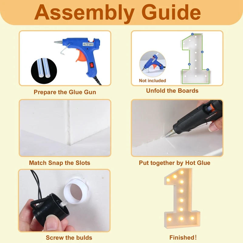 Description Picture 3 of itemGiant Birthday Figure Led Light Balloon Filling Box 1st Birthday Balloon Number 30 40 50 Balloon Frame Wedding Decor Baby Shower