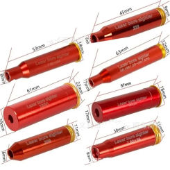 Red Laser Bore Sighter For 9MM 7.62x39MM 7MM 223REM 8MM 7.62x54MM Hunting Laser Collimator Hunting Optics