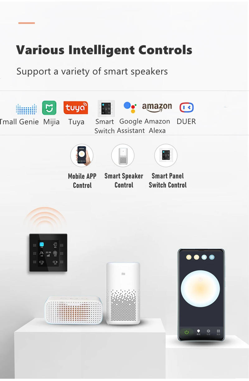 Description Picture 6 of itemZigbee Dimmable Magnetic Track Pendant Light LED WiFi Tuya Corner Lamp Smart Speaker Voice Control Rail Right Angle Floodlight