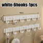 white-6hooks-1pcs