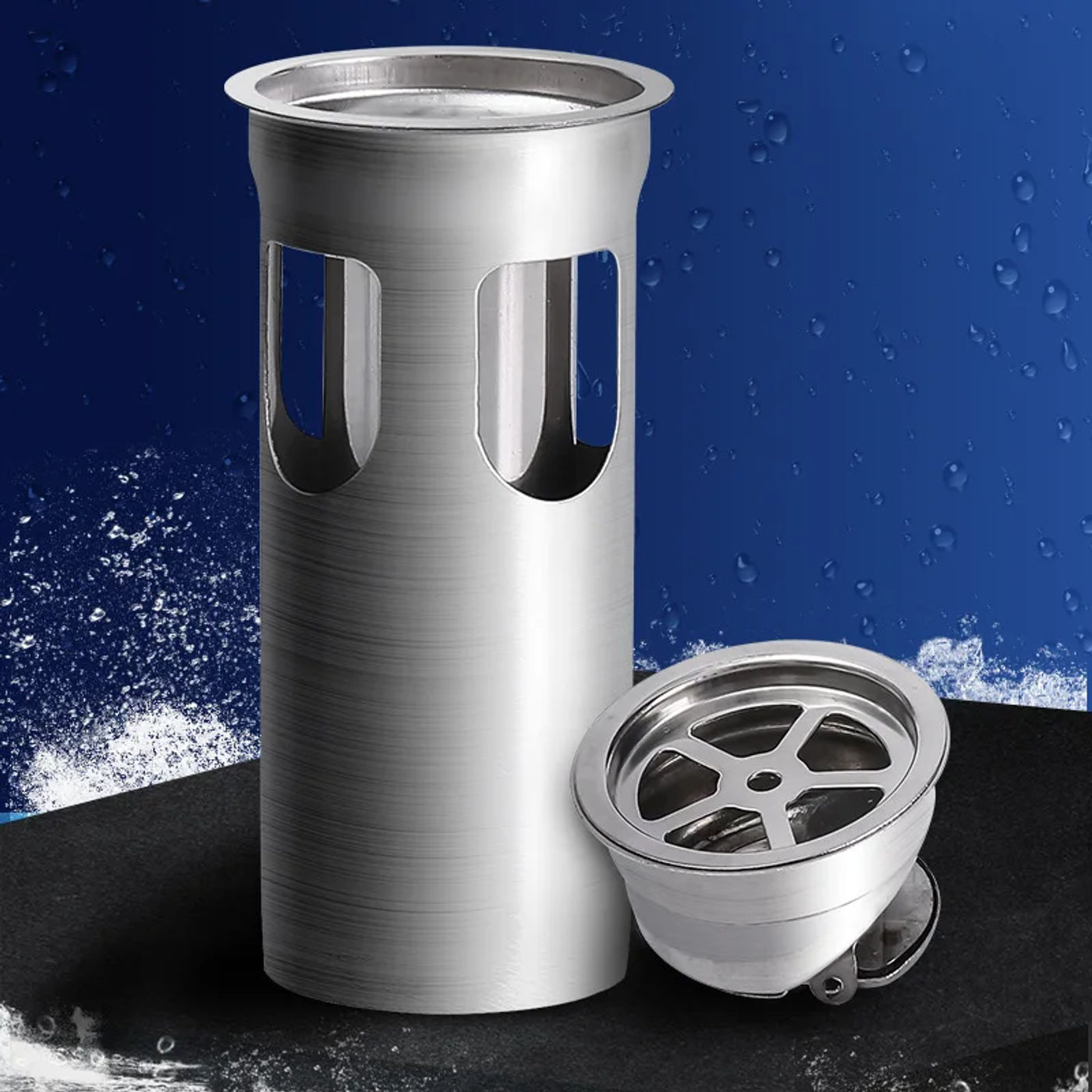 Description Picture 2 of item1~5PCS Anti Odor Stopper Floor Drain One Way Valve Shower Drainer Drain Strainer Seal Cover Sewer Kitchen Bathroom Accessories
